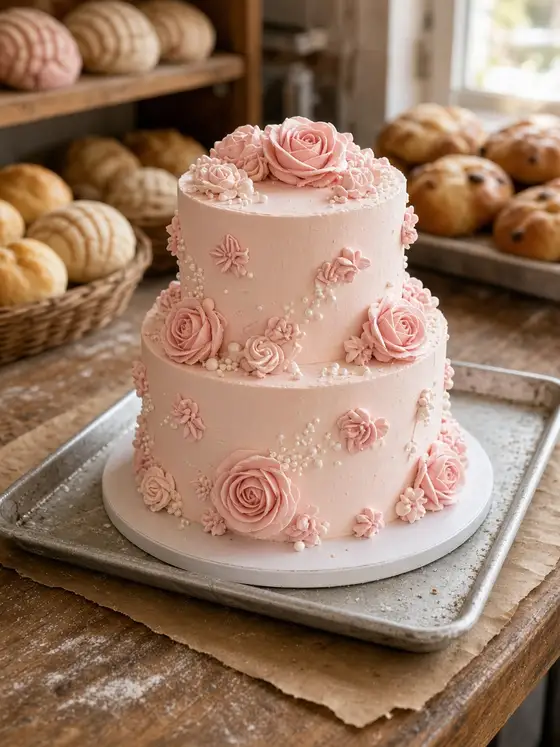 Pastel decorado, imagen ilustrativa